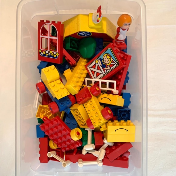 Tyco Other - Vintage Tyco Super Blocks 120 Piece Farm